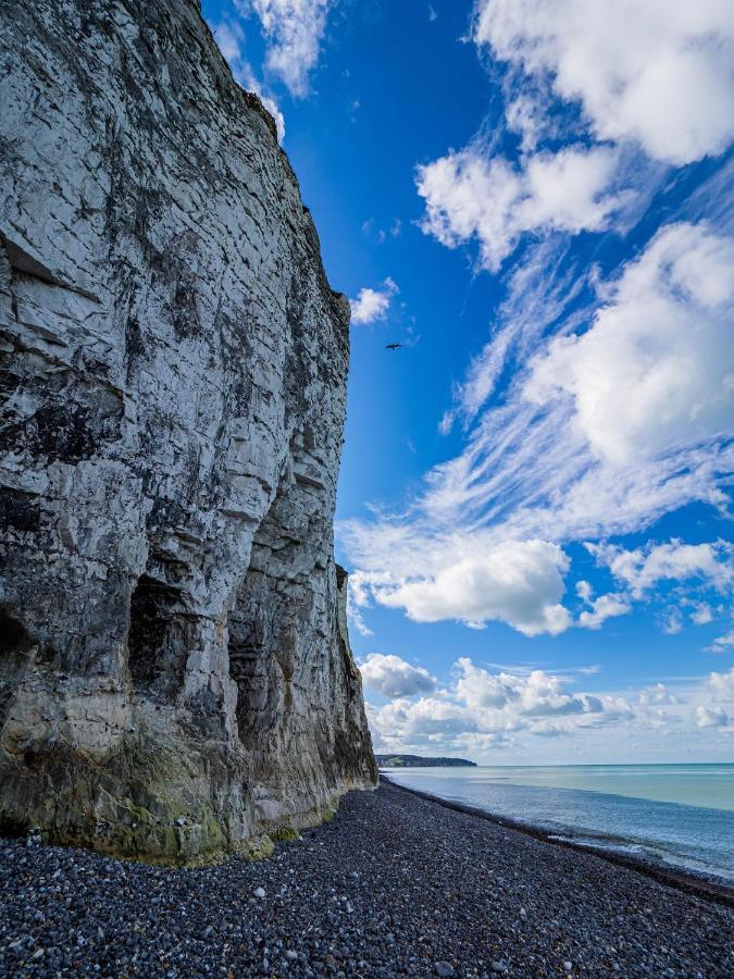 L'Escapade De Michel - Vue Mer - Elegant Dieppe Exteriör bild