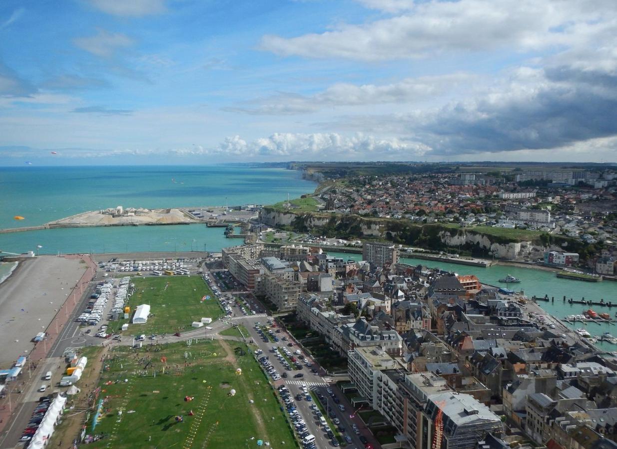 L'Escapade De Michel - Vue Mer - Elegant Dieppe Exteriör bild