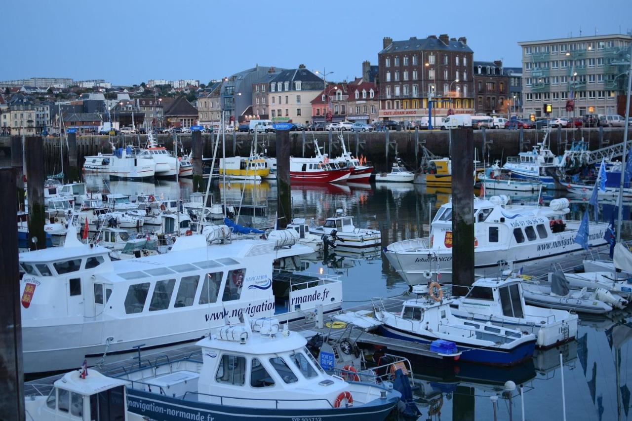 L'Escapade De Michel - Vue Mer - Elegant Dieppe Exteriör bild